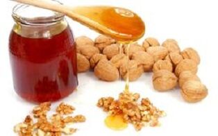 Honey with walnuts - folk remedy for the expansion of the penis